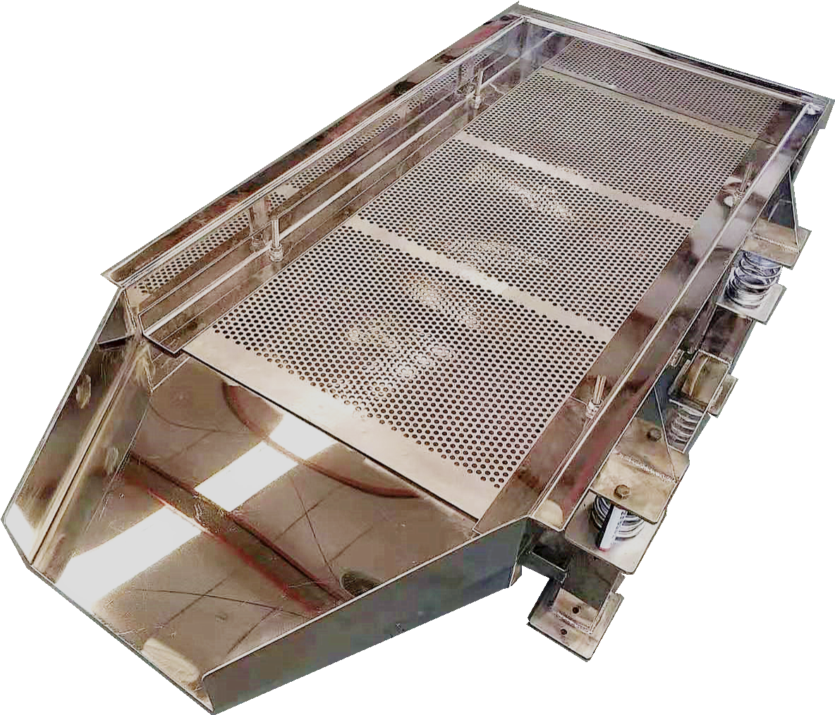 直線振動篩粉機(jī)是一種快速篩分機(jī)械